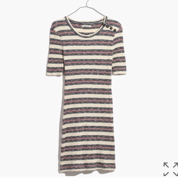 Madewell Dresses Nwt Madewell Short Sleeve Dress In Lawton Poshmark